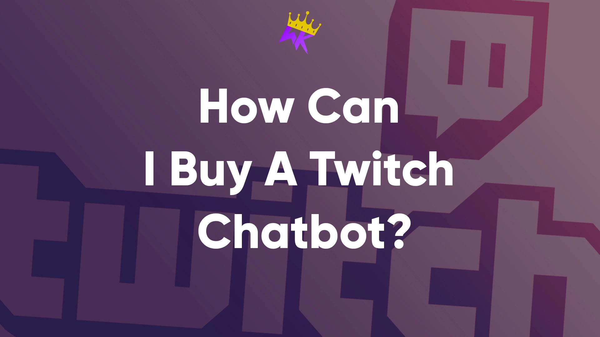 twitch chatbot