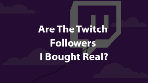 Are The Twitch Followers I Bought Real